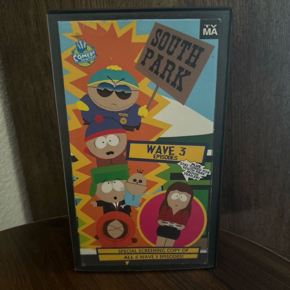 South Park Wave 3 DVD Special Screening Copy! *Cassette HAS NOT BEEN TESTED *